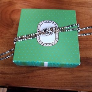 Stella and dot zoe lariat necklace gold